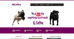 Desktop Screenshot of micarlino.es